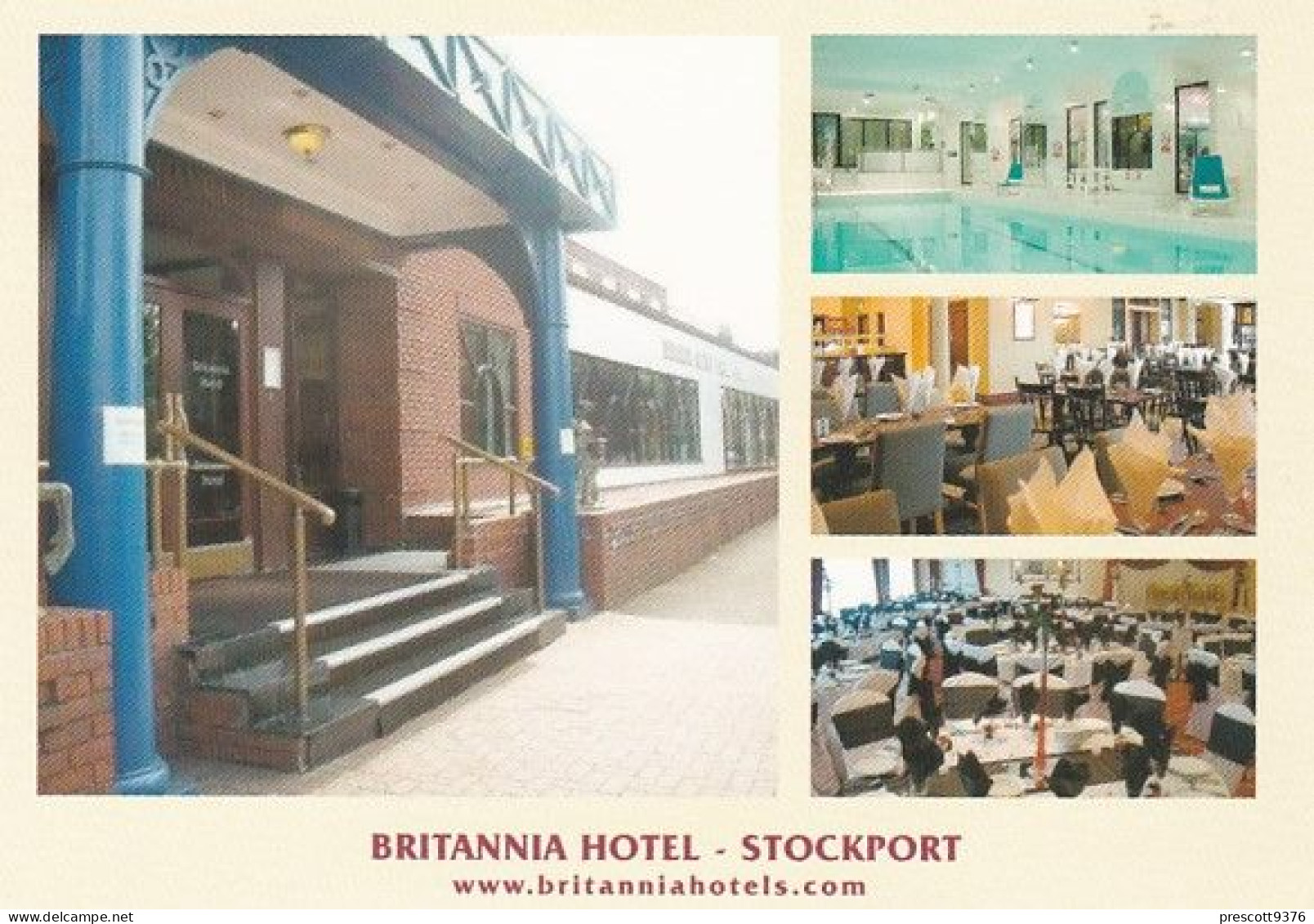 Britannia Hotel Stockport  - Lancashire - Unused Postcard - Lan1 - Manchester