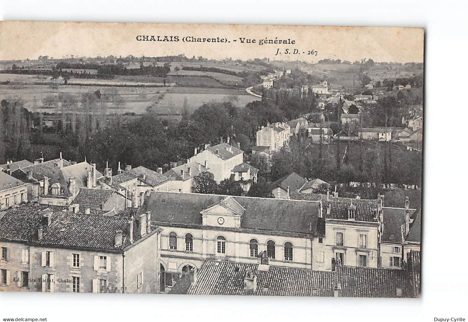 CHALAIS - Vue Générale - Très Bon état - Sonstige & Ohne Zuordnung