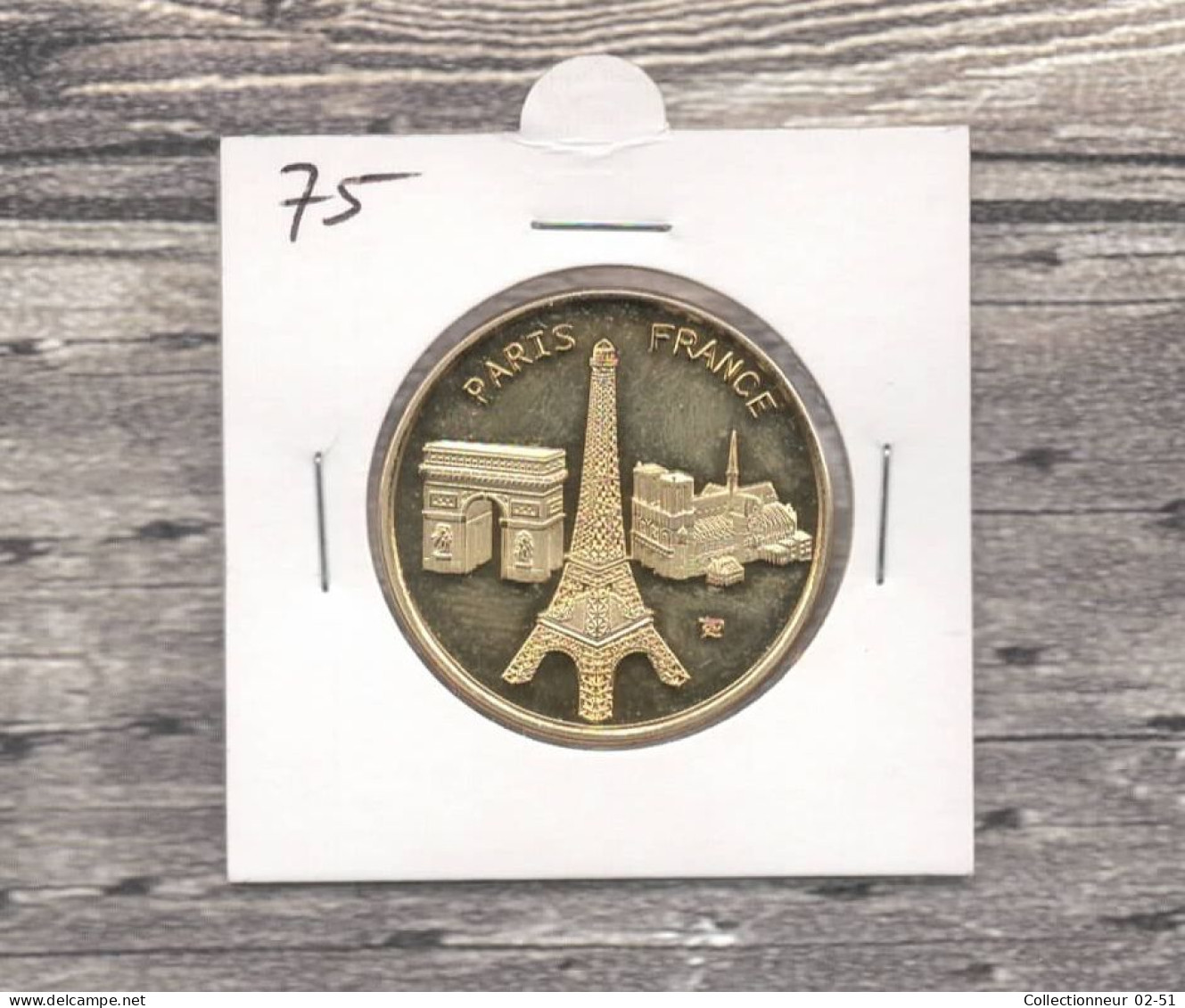 Médaille Souvenirs : Les 3 Monuments Paris - Other & Unclassified