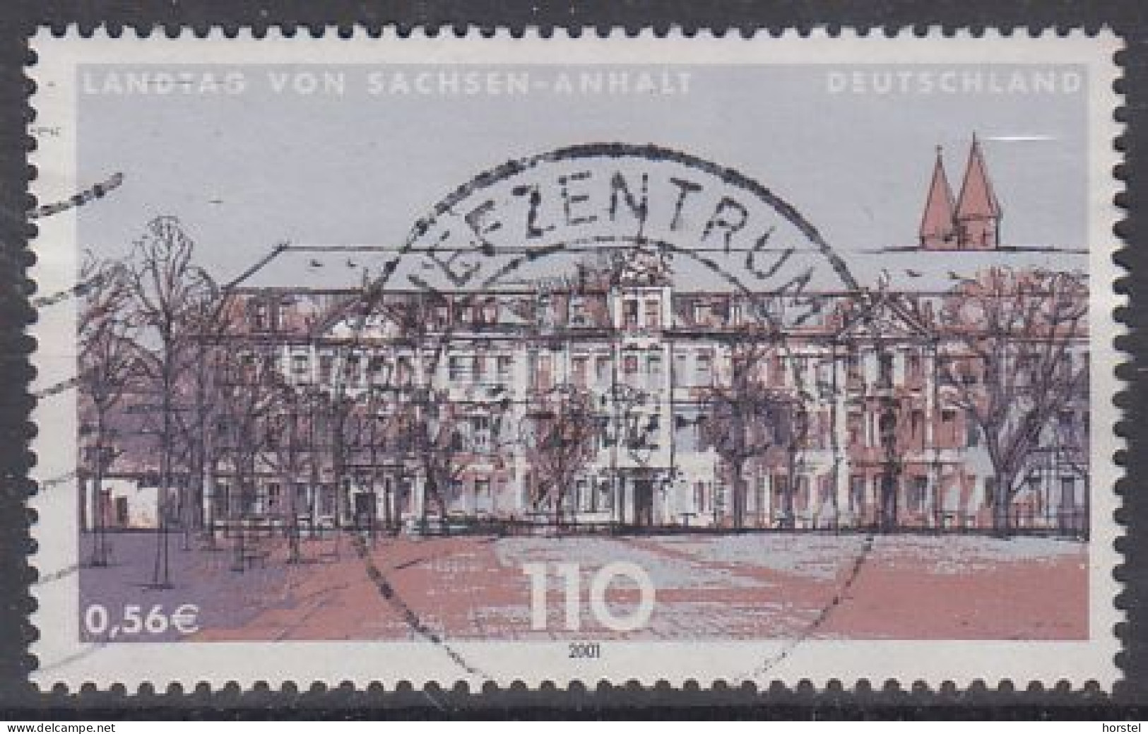 Deutschland Mi.Nr.2184 Landesparlamente In Deutschland - Magdeburg - Sachsen-Anhalt 110/0,56 - Gebraucht