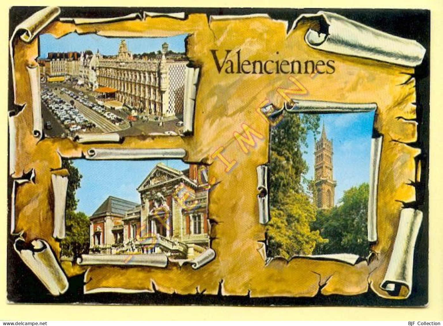 59. VALENCIENNES – Multivues – Parchemin - Valenciennes