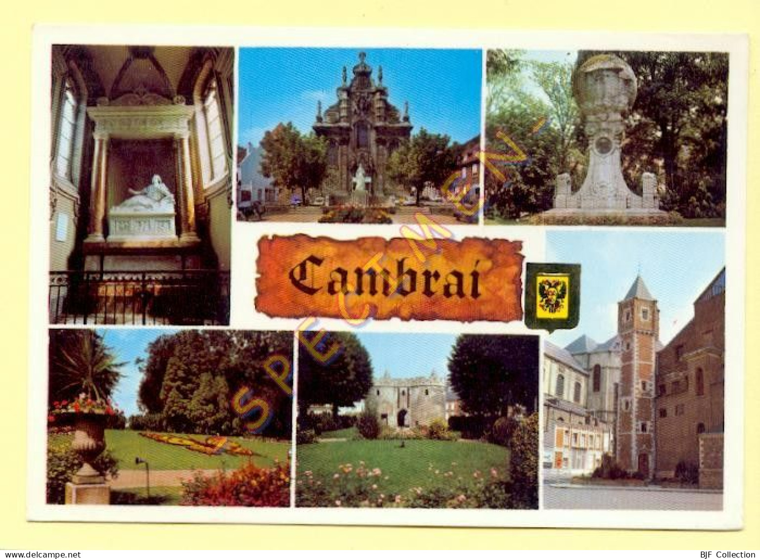 59. CAMBRAI - Multivues – Blason – Parchemin - Cambrai