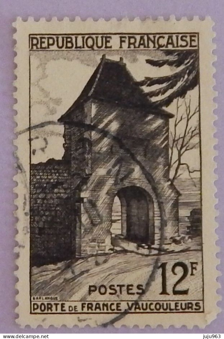 FRANCE YT 921 OBLITERE "VAUCOULEURS" ANNÉE 1952 - Used Stamps