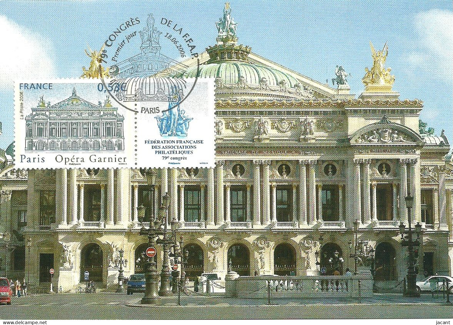 30822 - Carte Maximum - France - Paris - Opera Garnier - 2000-2009