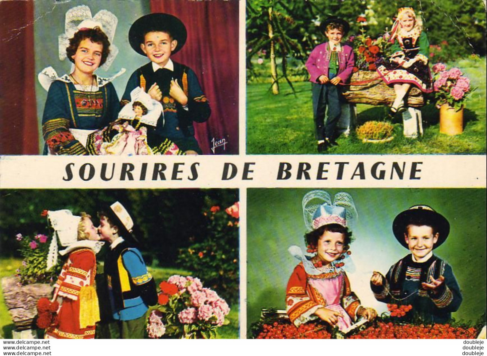 D29  Costumes De Fouenant Plougastel Daoulas Et Pont Aven ..............  éditeur Jean à Audierne  N°20 199 - Fouesnant