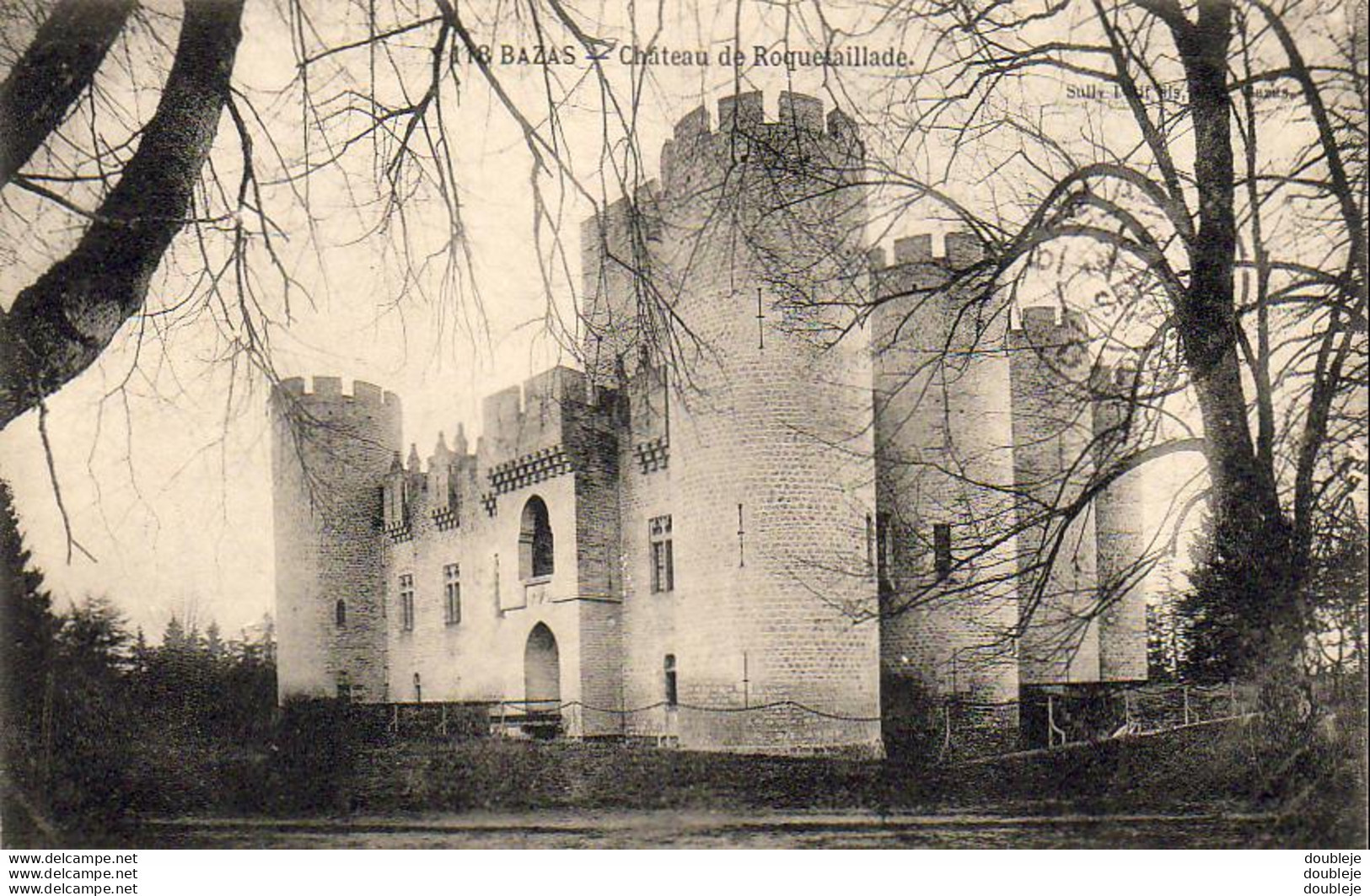 D33  BAZAS  Château De Roquetaillade - Bazas