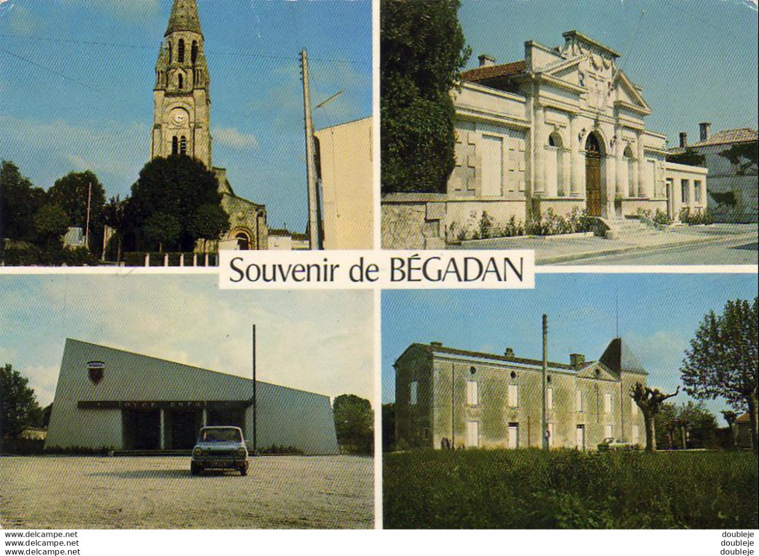 D33  BÉGADAN  Souvenir De Bégadan  .... Carte Multivues - Lesparre Medoc
