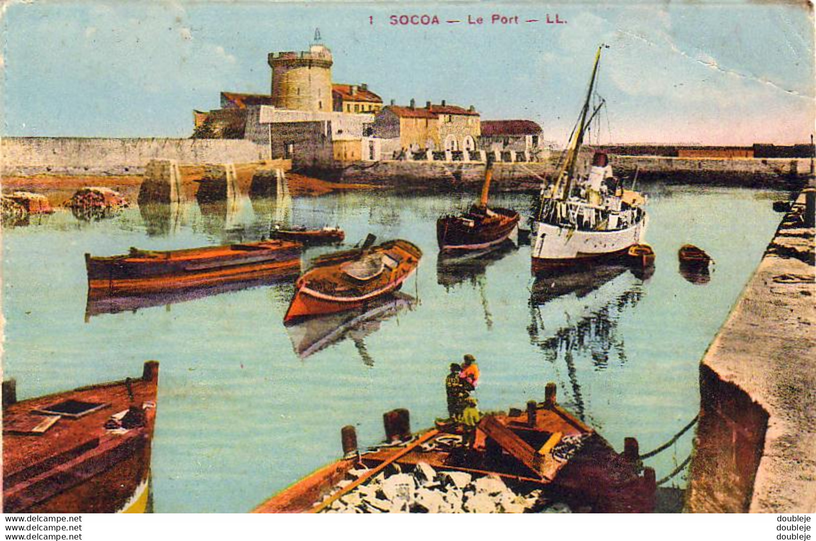 D64  SOCOA  Le Port  ..... - Ciboure