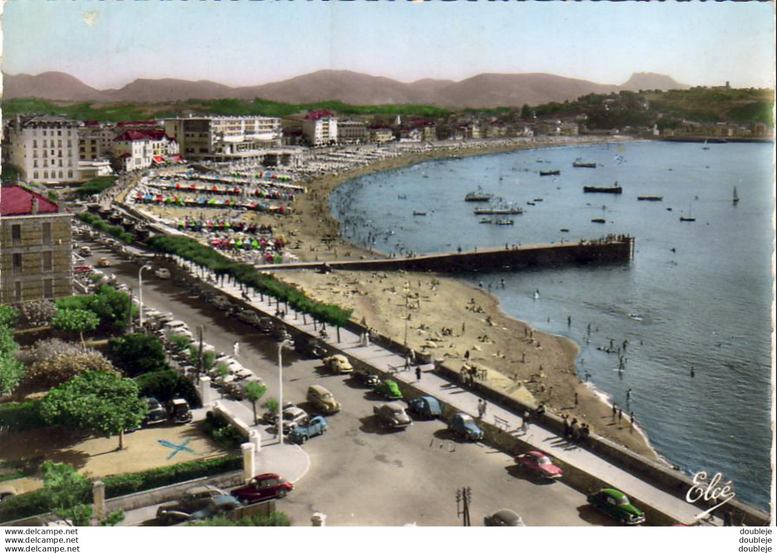 D64  SAINT-JEAN-DE-LUZ  Vue Générale De La Plage  ..... - Saint Jean De Luz