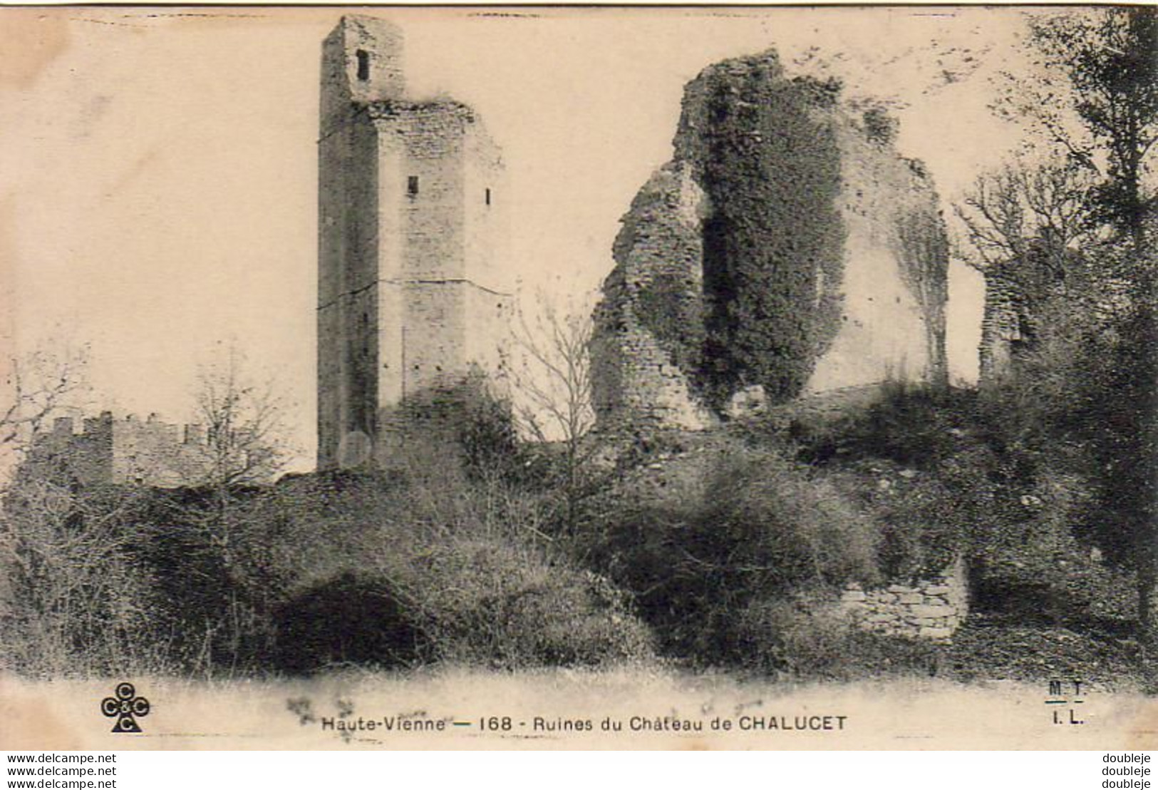 D87   Ruines Du Château De Chalucet - Sonstige & Ohne Zuordnung
