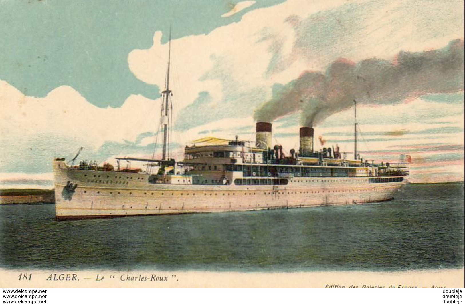ALGER  Le Charles Roux - Steamers