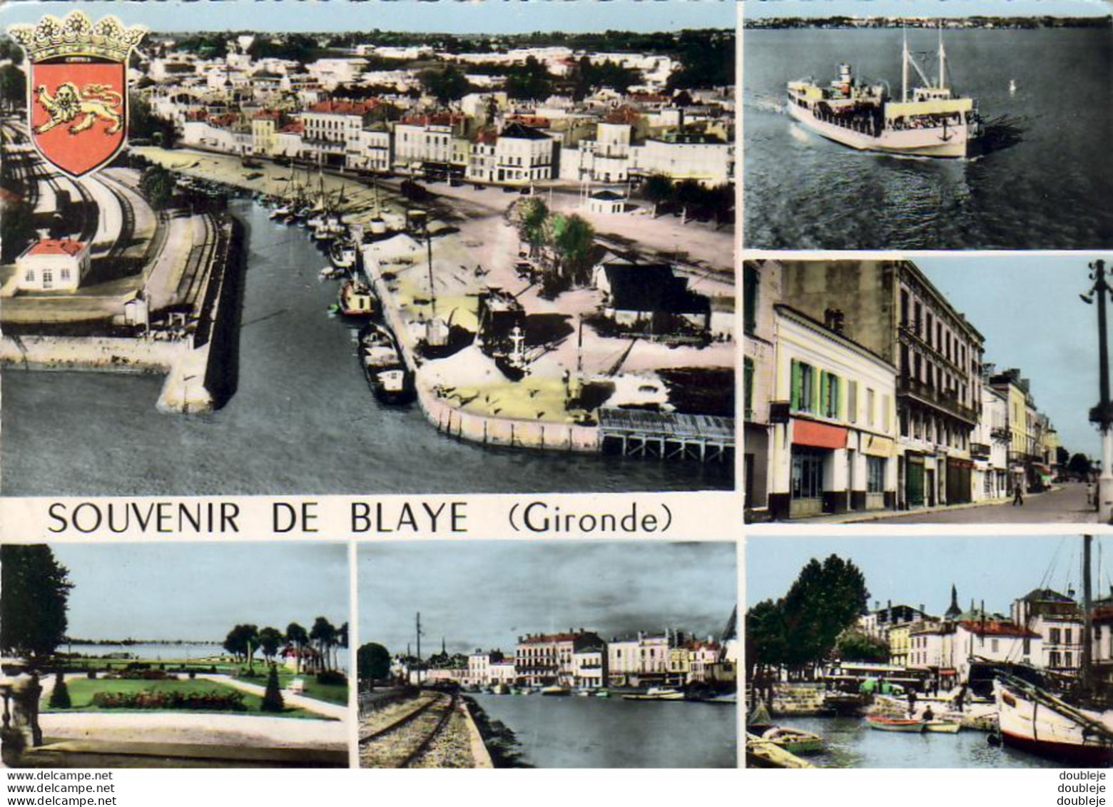 D33  BLAYE Souvenir De Blaye  .... Carte Multivues - Blaye