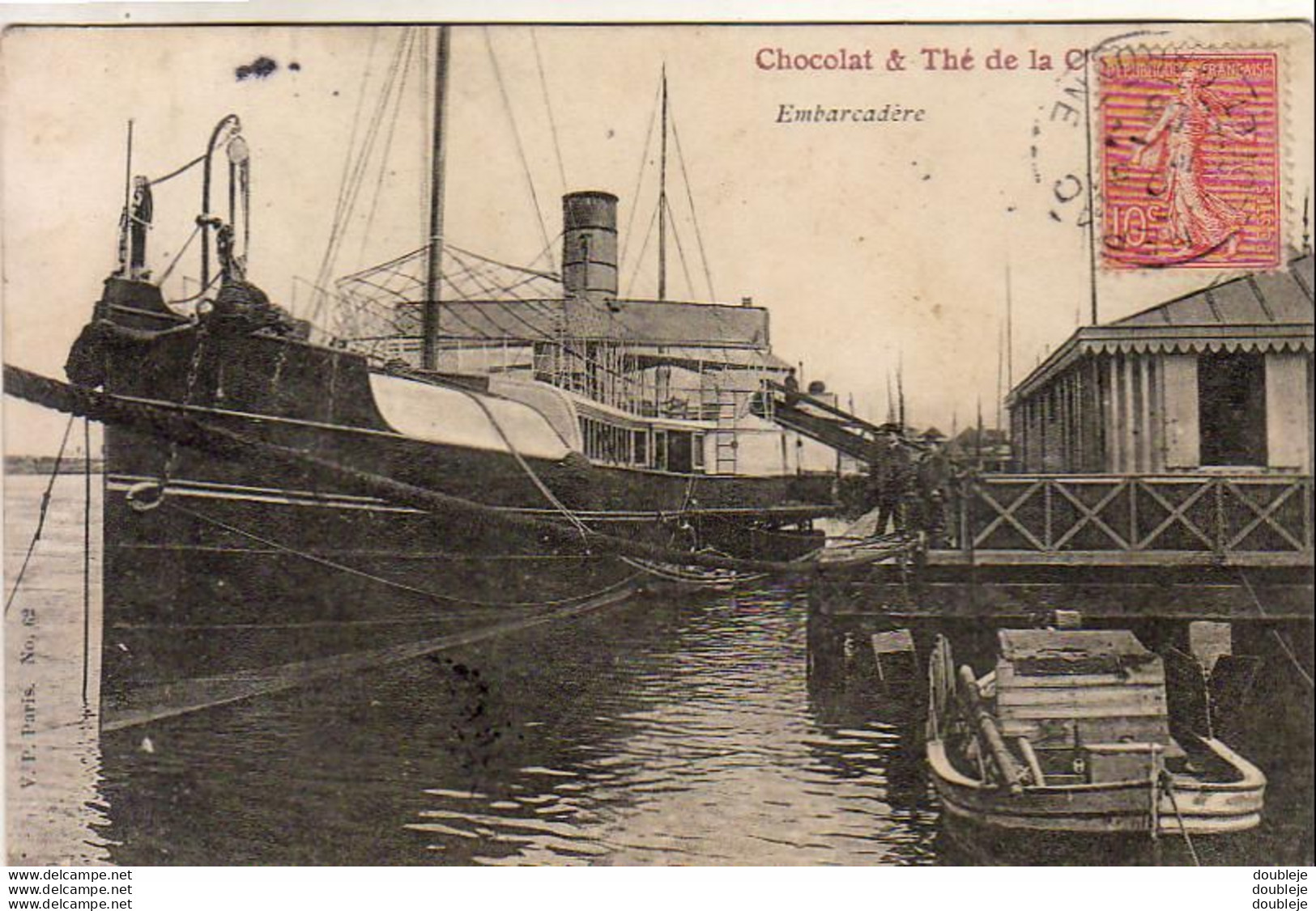 Chocolat Et Thé De La Cie Coloniale    Embarcadère - Cargos