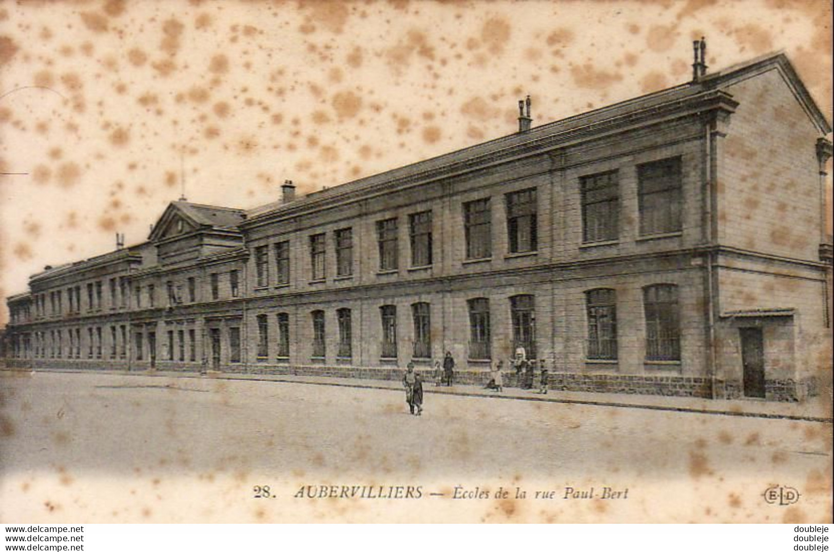 D93  AUBERVILLIERS  Écoles De La Rue Paul Bert - Aubervilliers