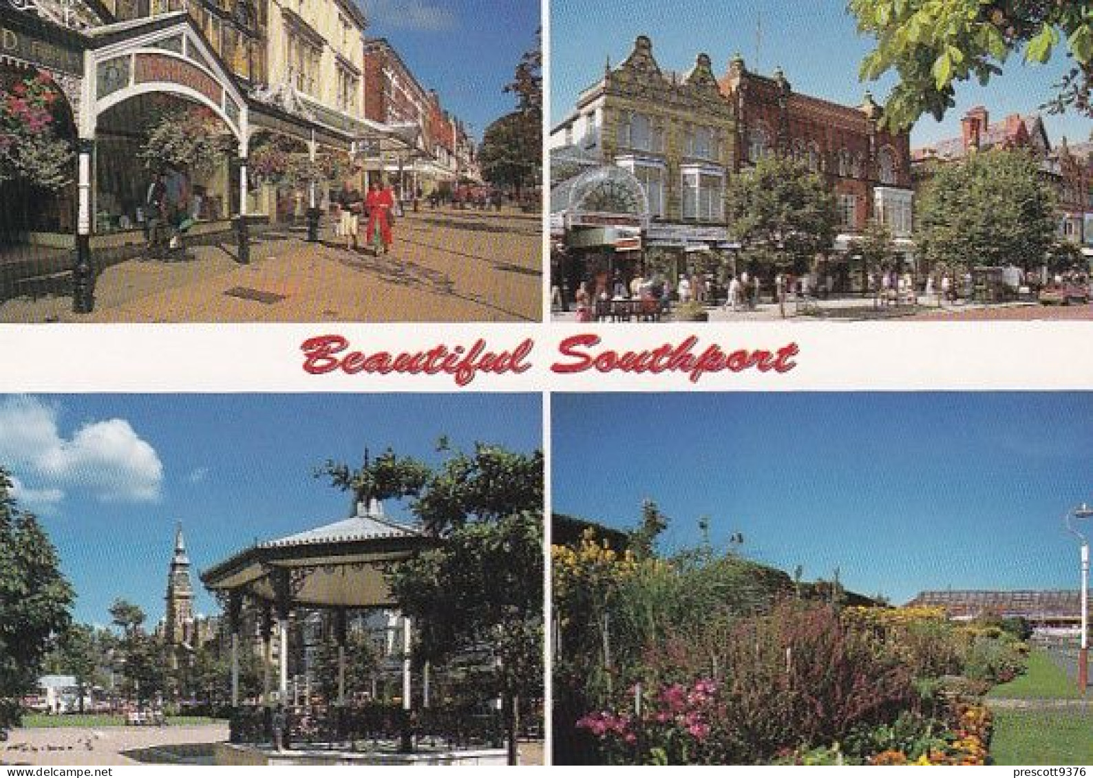 Beautiful Southport - Lancashire - Unused John Hinde Postcard - Lan2 - Southport