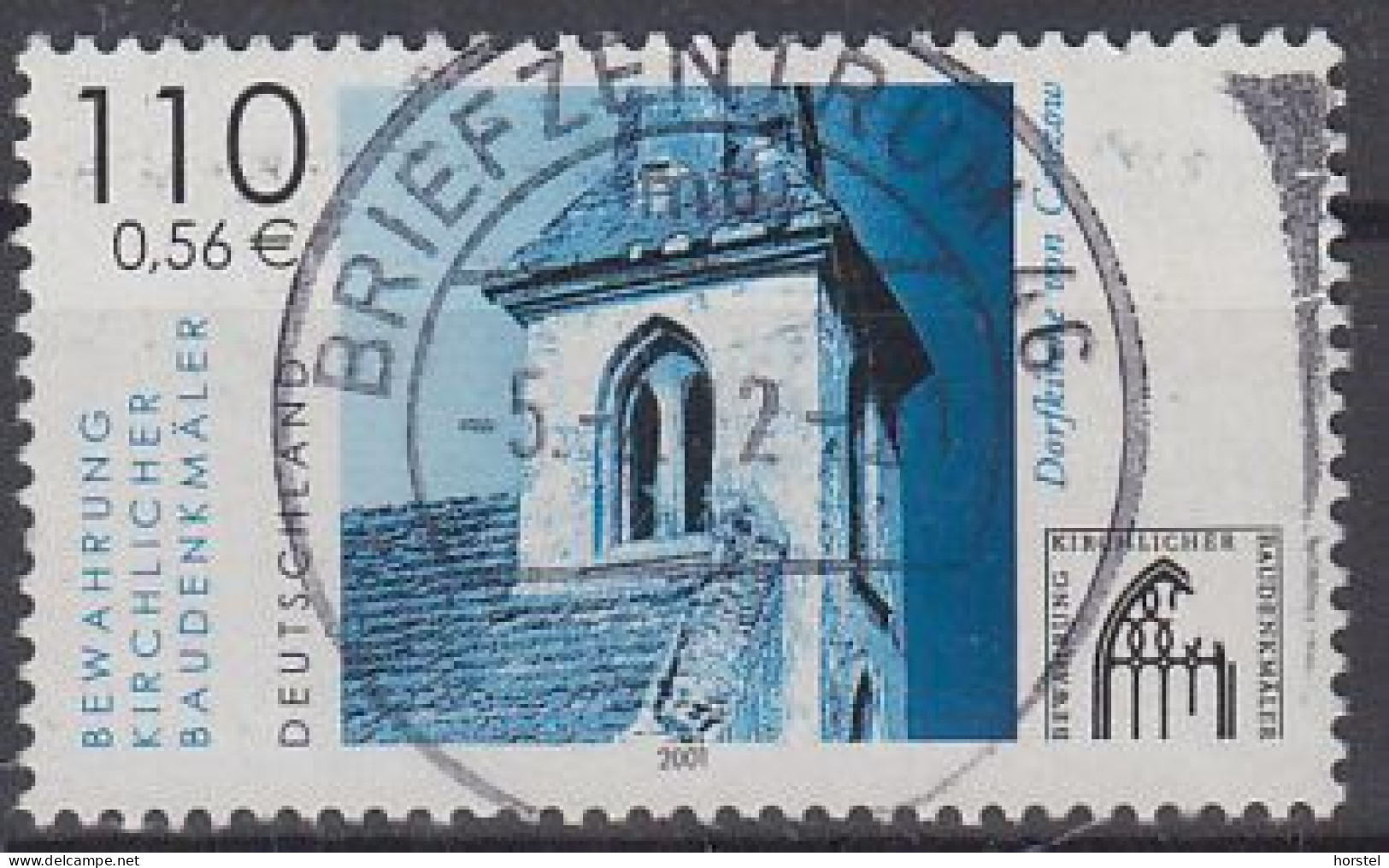 Deutschland Mi.Nr.2199 - Bewahrung Kirchlicher Baudenkmäler 110/0,56 - Used Stamps