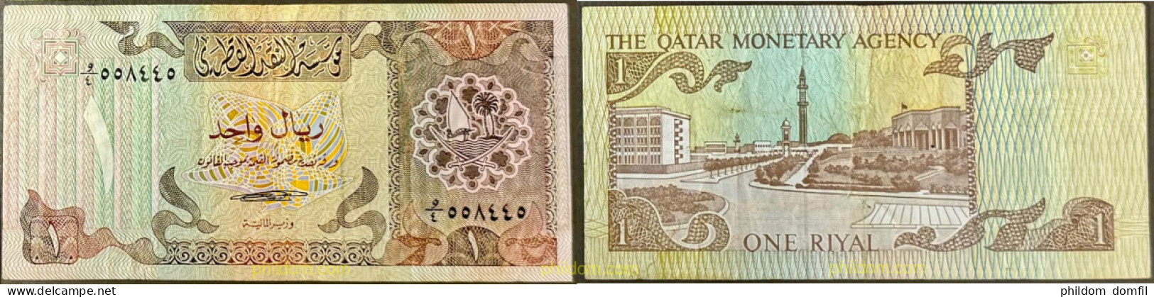 8688 QATAR 1980 QATAR 1 RIYALS 1980 - Qatar