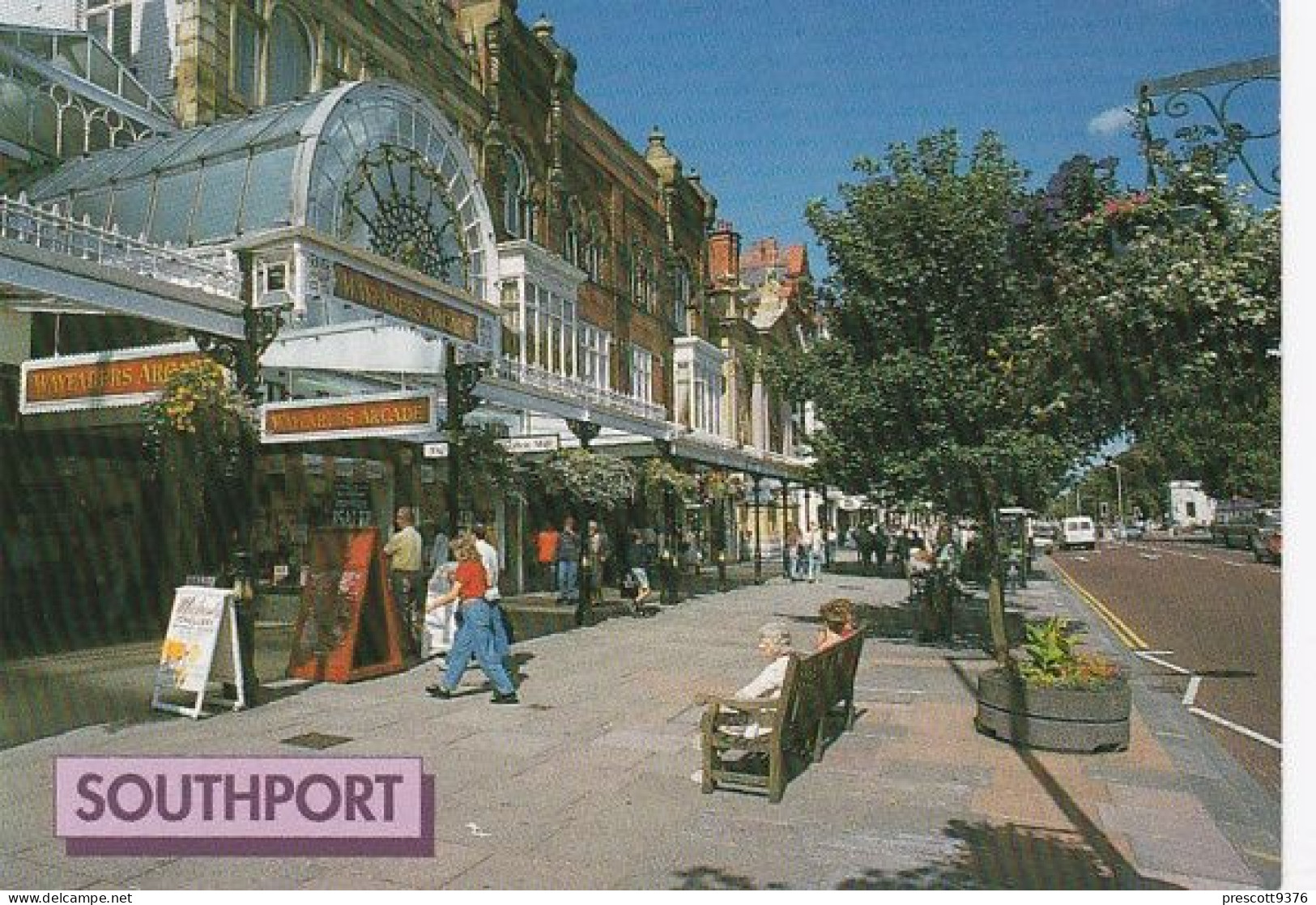 Lord Street Southport - Lancashire - Unused John Hinde Postcard - Lan2 - Southport