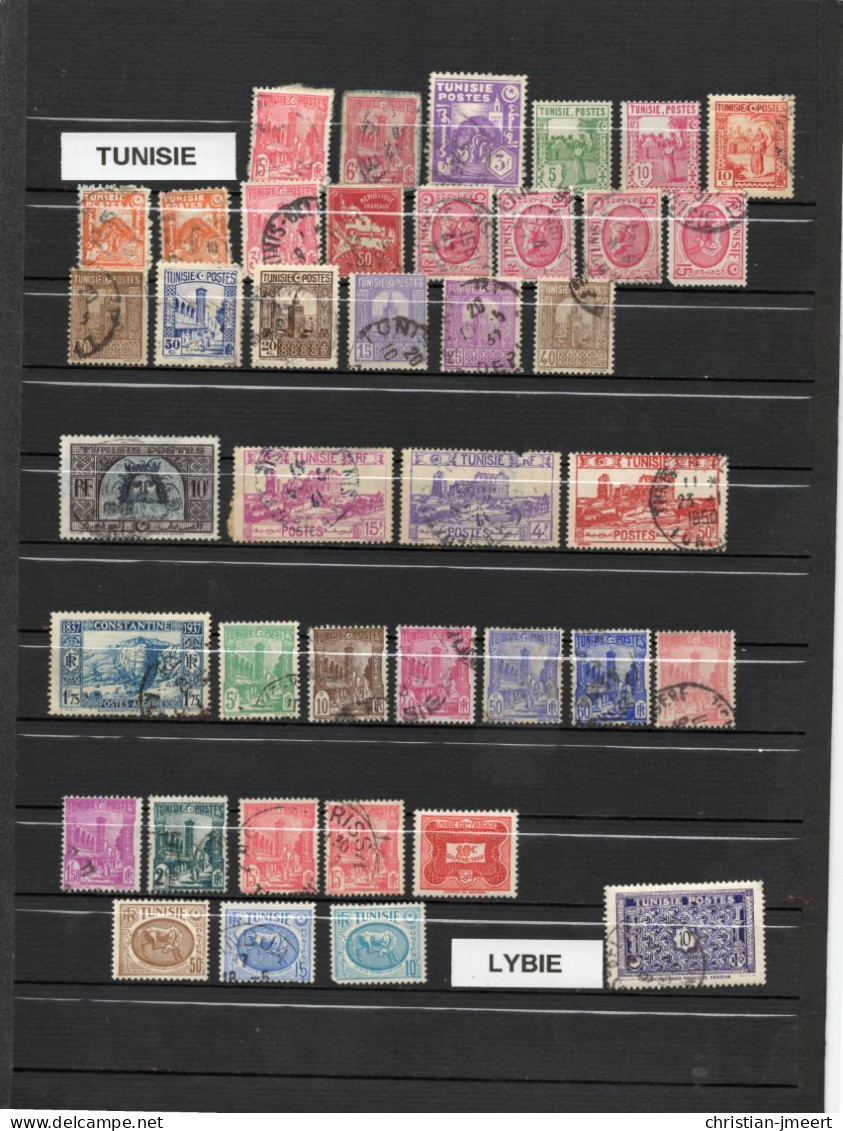 Tunisie 40 Timbres - Other & Unclassified