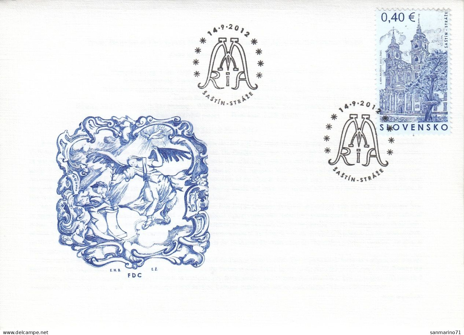 FDC SLOVAKIA 689 - Churches & Cathedrals