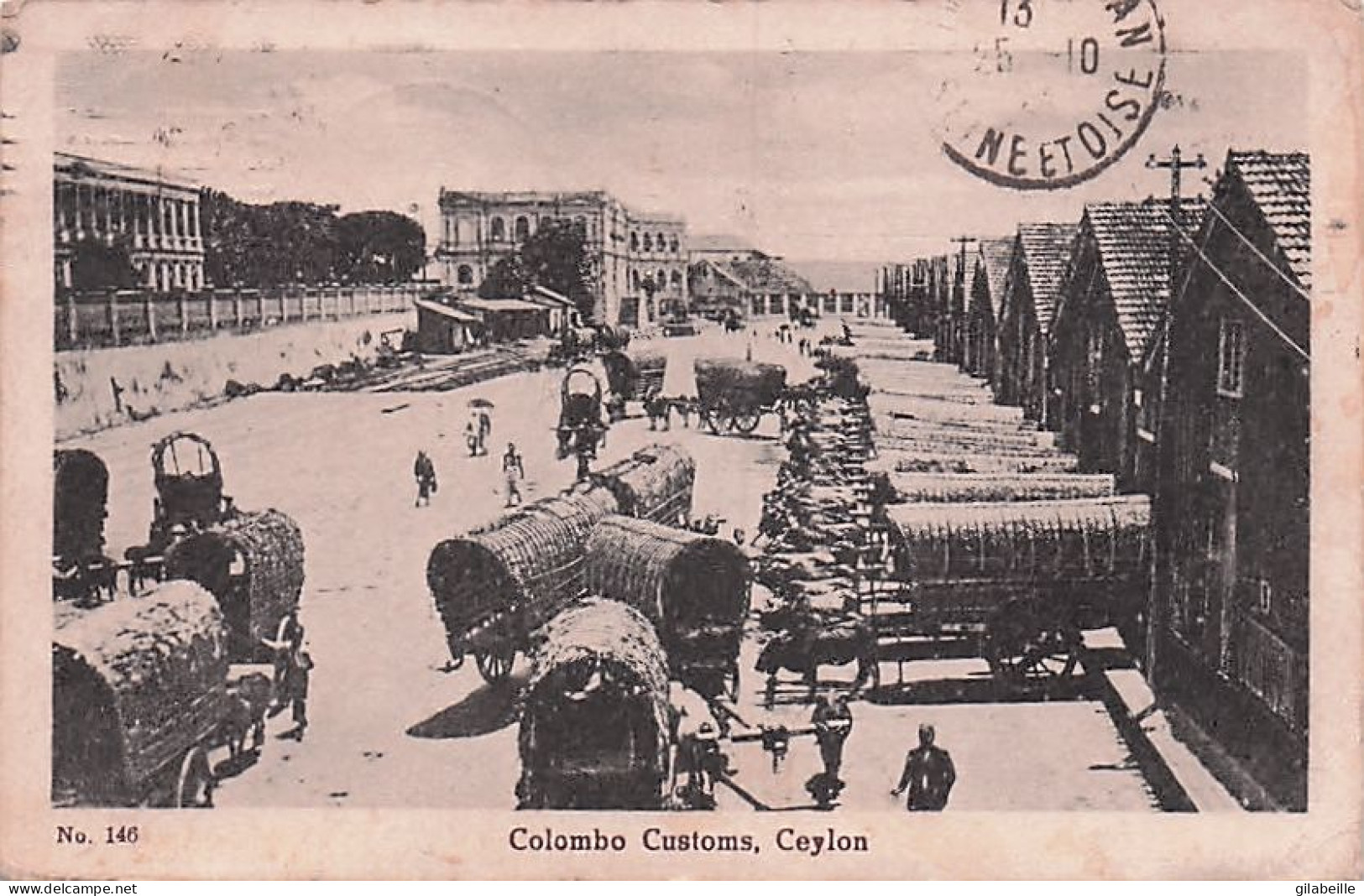 Sri Lanka - Ceylan - Ceylon - Colombo - Customs - 1924 - Sri Lanka (Ceilán)