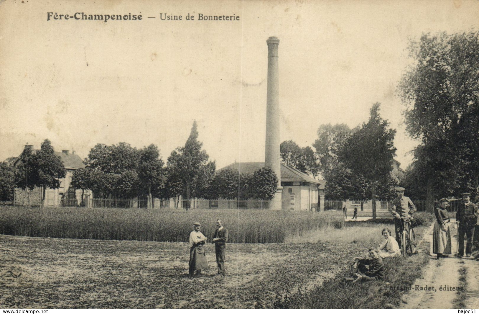 Fère Champenoise - Usine De Bonneterie - Fère-Champenoise