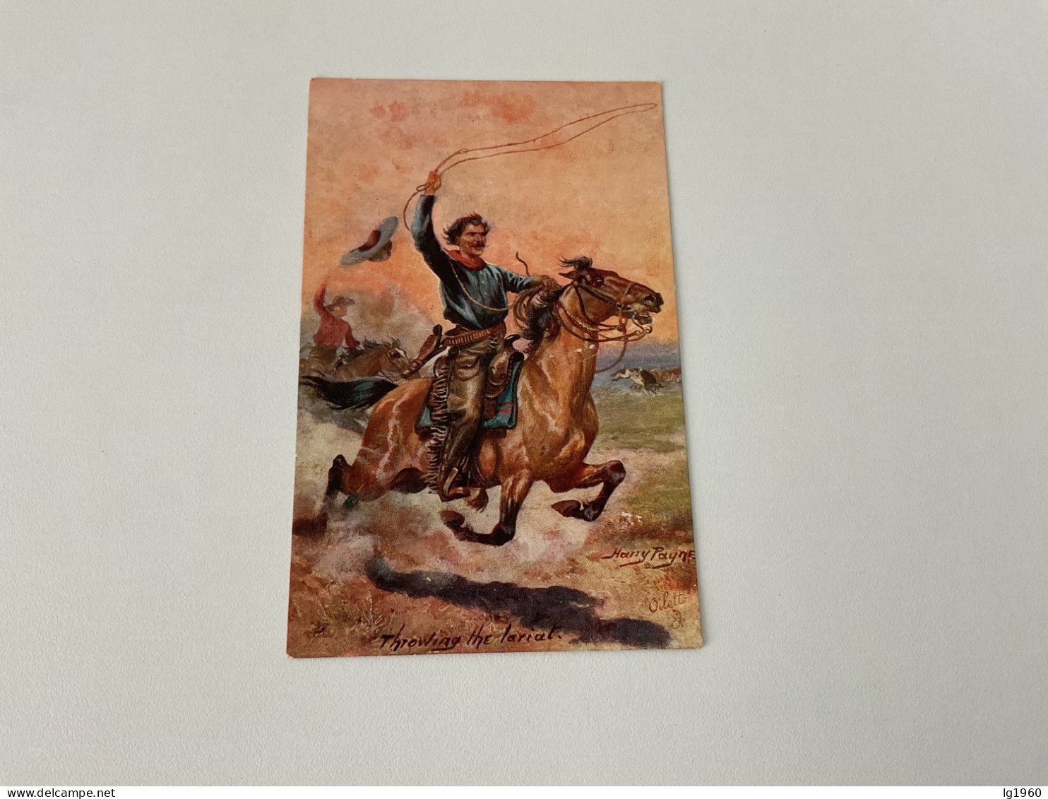 The Wild West U.S.A. - Rafael Tuck & Son - By Harry Payne - Card In Very Good Condition! - Autres & Non Classés