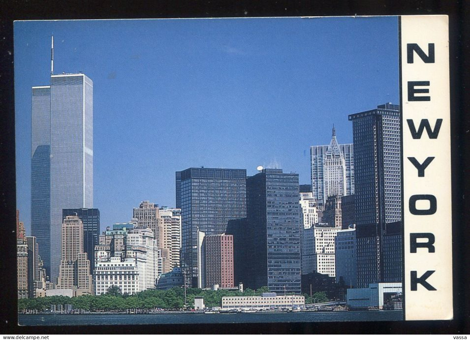 USA - New York  -The Twin Towers. Lower Manhattan - - Manhattan