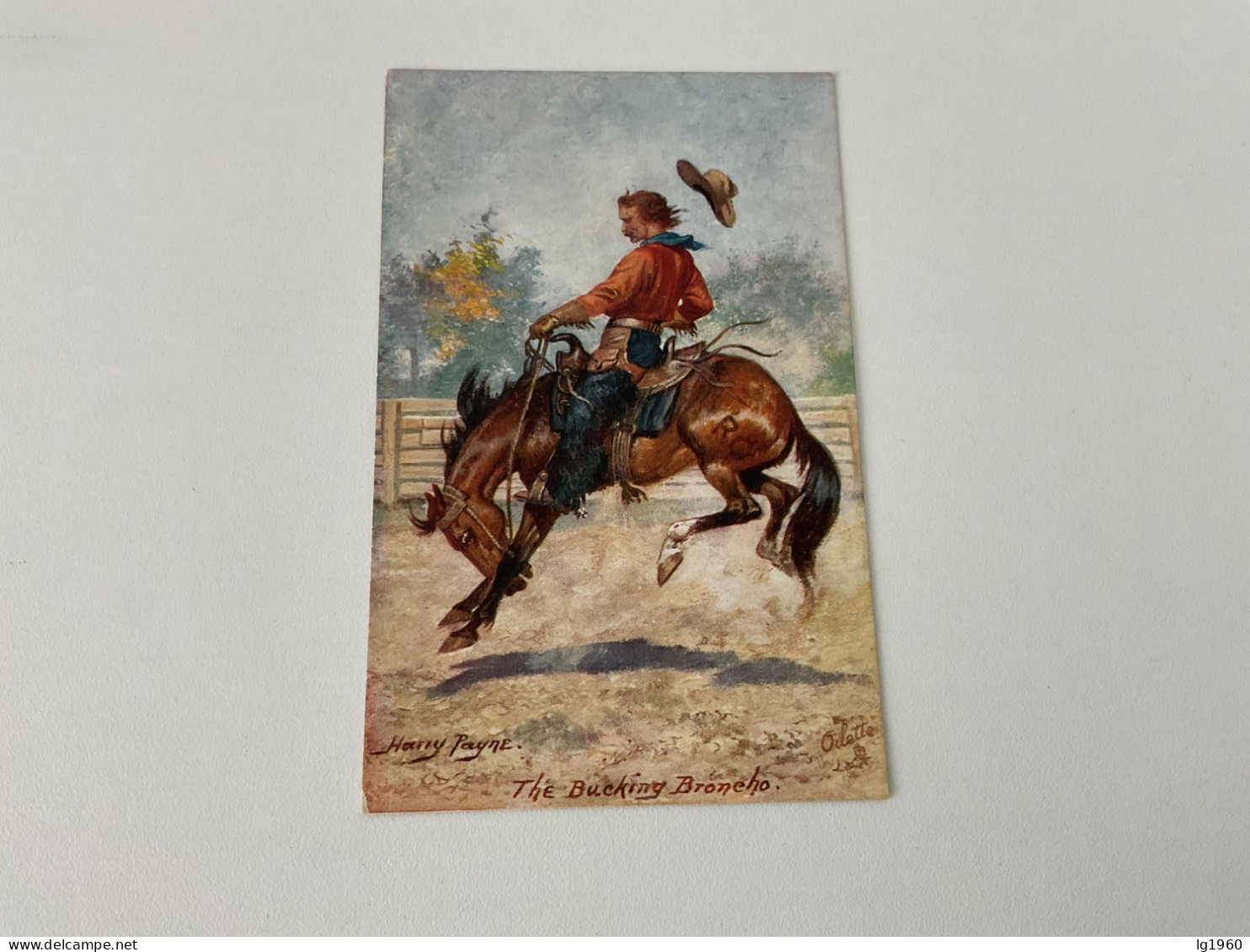 The Wild West U.S.A. - Rafael Tuck & Son - By Harry Payne - Card In Very Good Condition! - Altri & Non Classificati