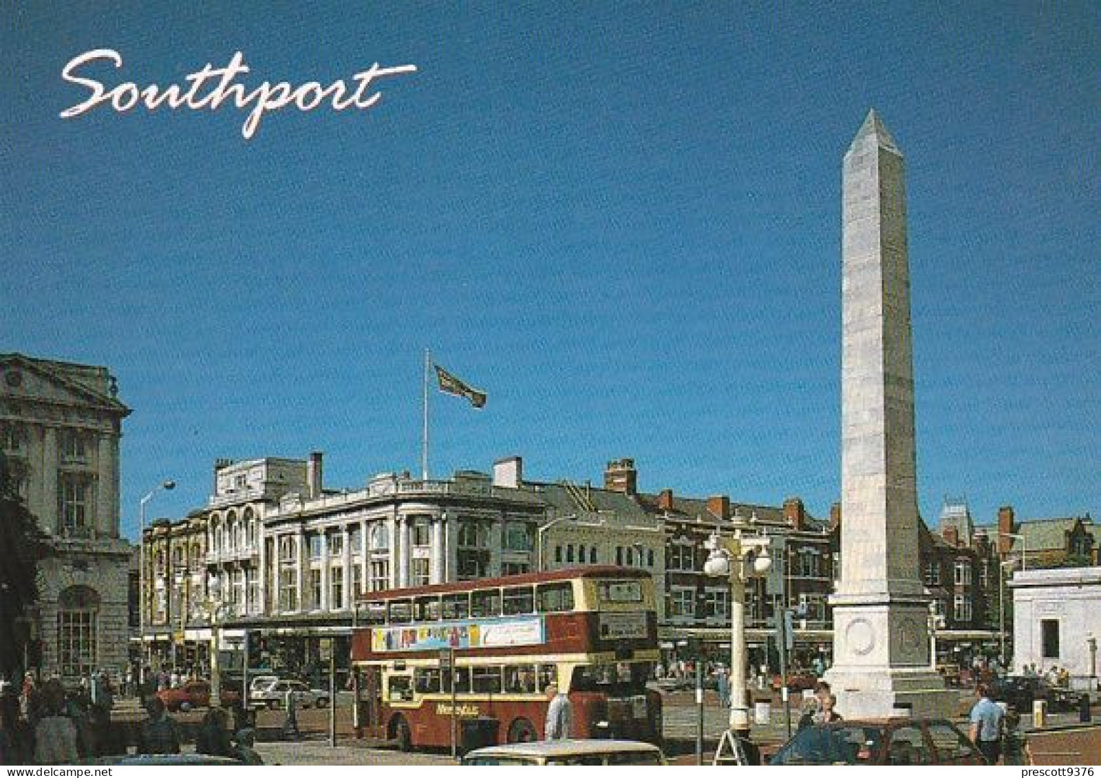 Lord Street Southport - Lancashire - Unused John Hinde Postcard - Lan2 - Southport
