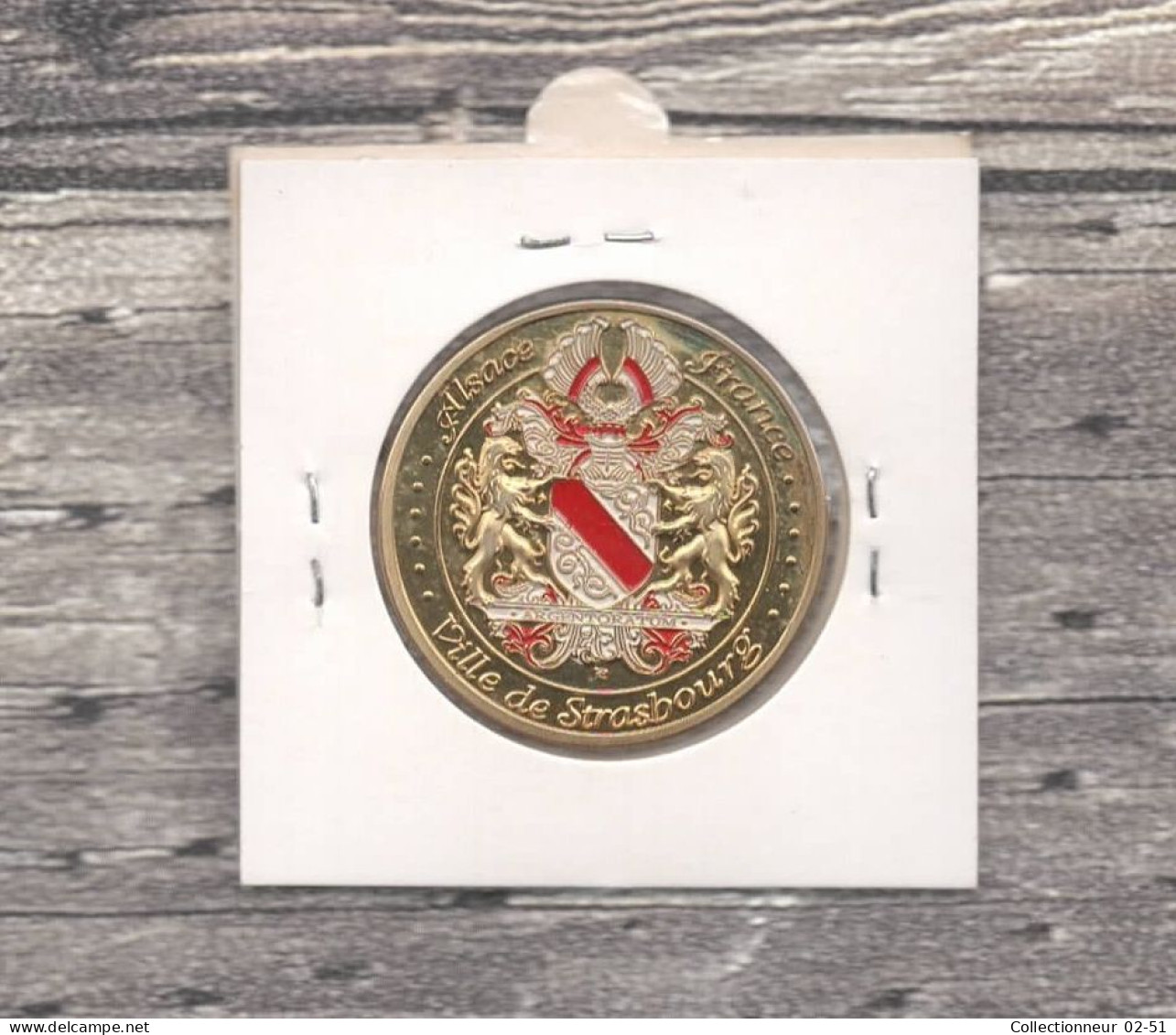 Médaille Souvenirs : Cathédrale Notre-Dame De Strasbourg - Autres & Non Classés