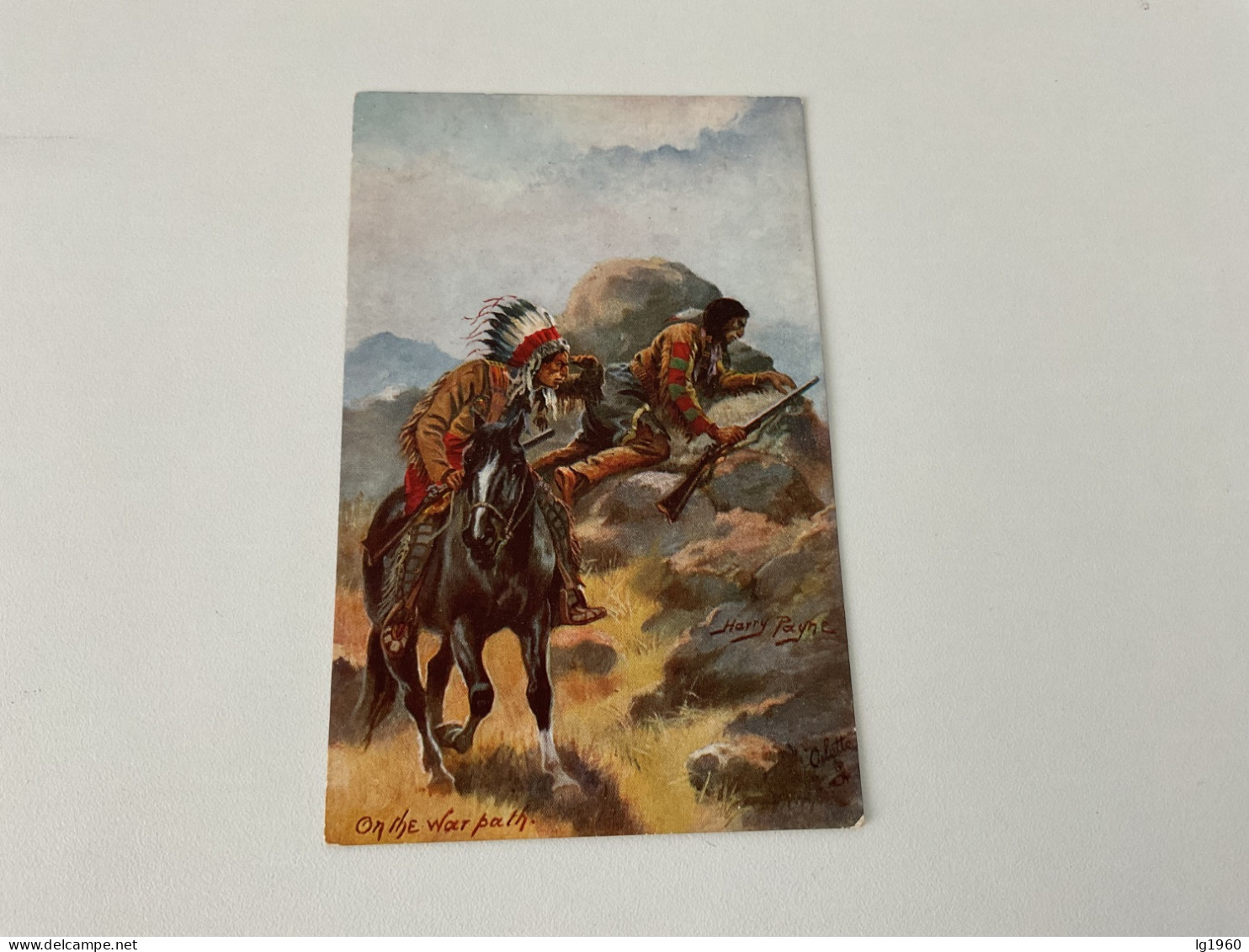 The Wild West U.S.A. - Rafael Tuck & Son - By Harry Payne - Card In Very Good Condition! - Andere & Zonder Classificatie