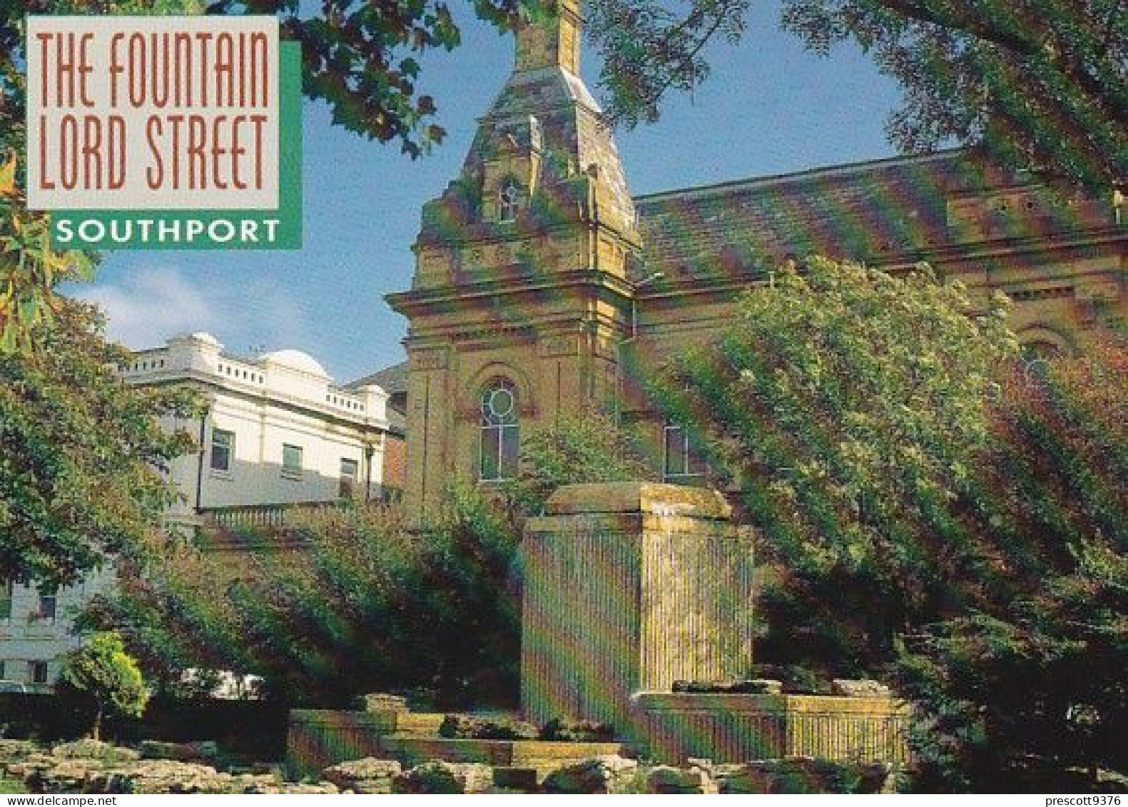 The Fountain Lord Street Southport - Lancashire - Unused John Hinde Postcard - Lan2 - Southport
