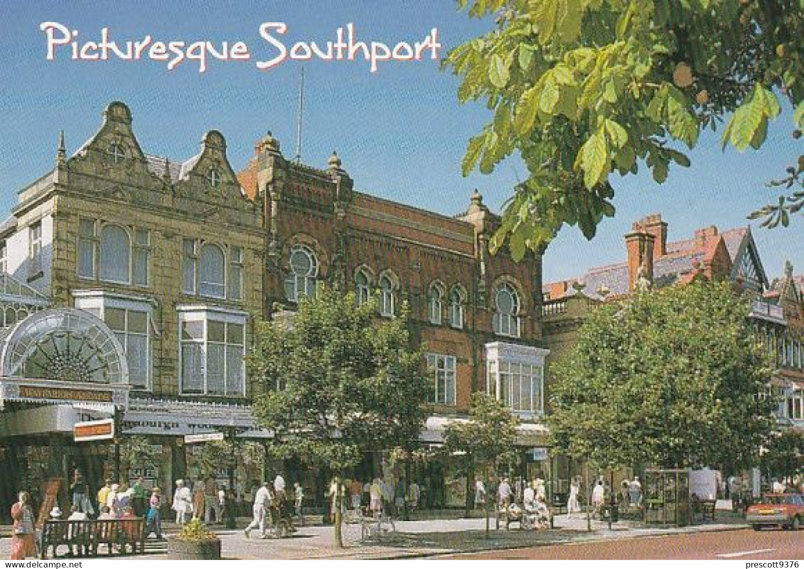 Picturesque Southport - Lancashire - Unused John Hinde Postcard - Lan2 - Southport