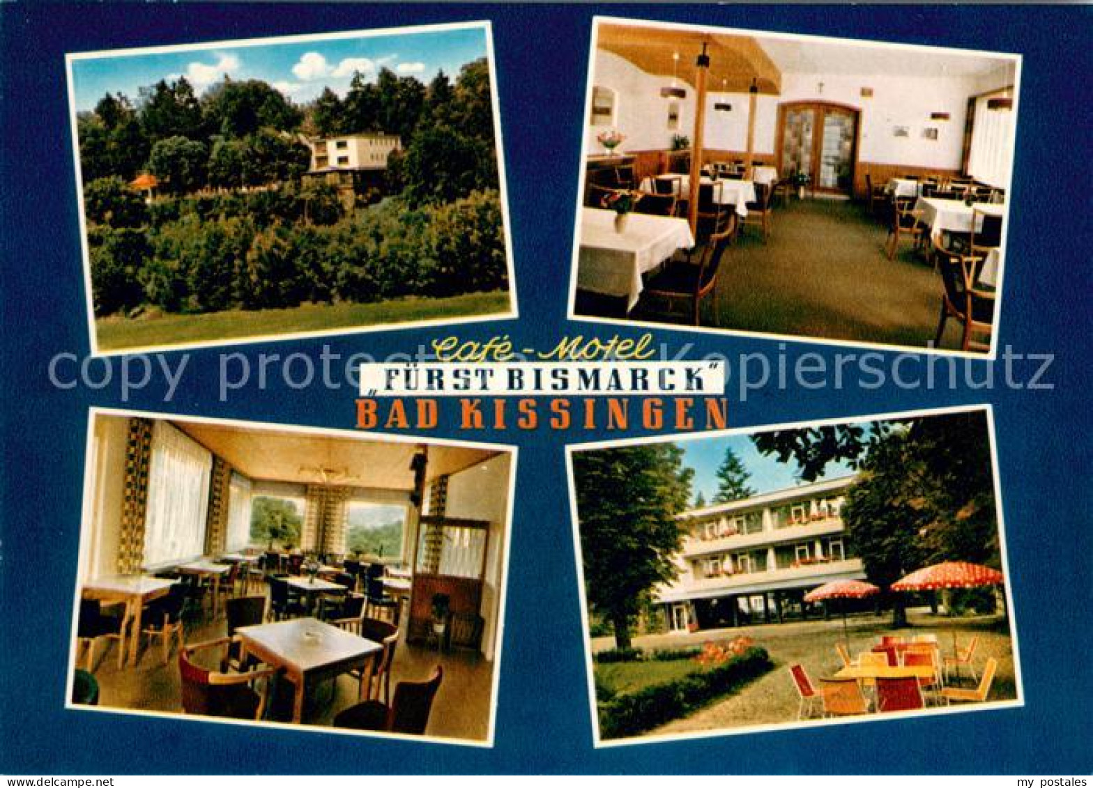 73614829 Bad Kissingen Cafe Motel Fuerst Bismarck Gastraeume Park Bad Kissingen - Bad Kissingen