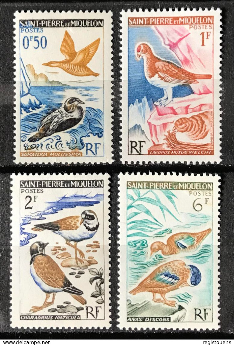 Lot De 4 Timbres Neufs** Saint Pierre Et Miquelon 1963 Yt N° 364 / 367 - Unused Stamps