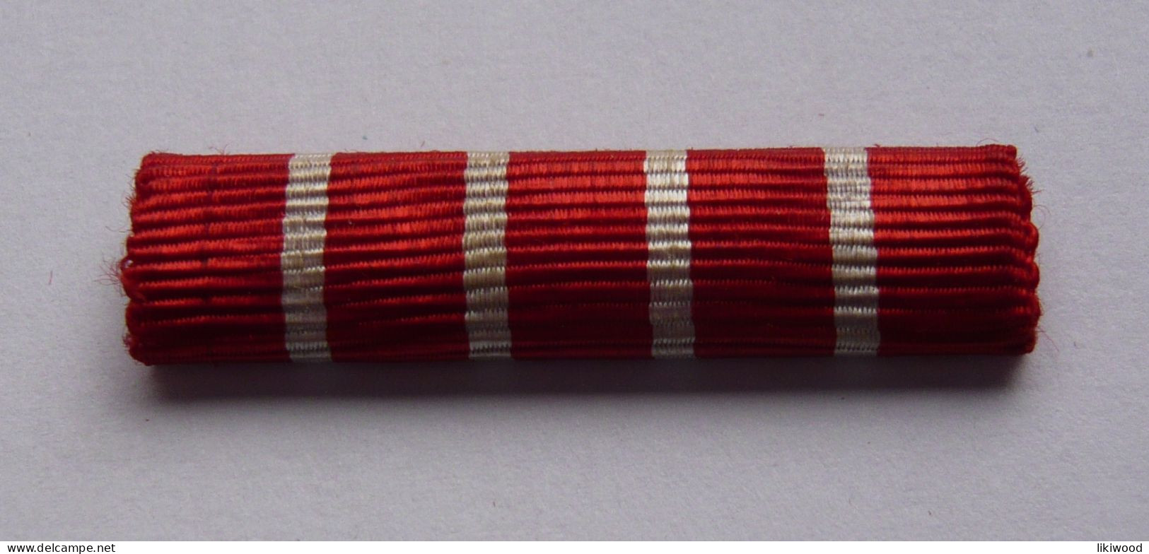Replacement Ribbon - Medal For Military Merit - Yugoslavia - Zamenica - Medalja Za Vojne Zasluge - Army