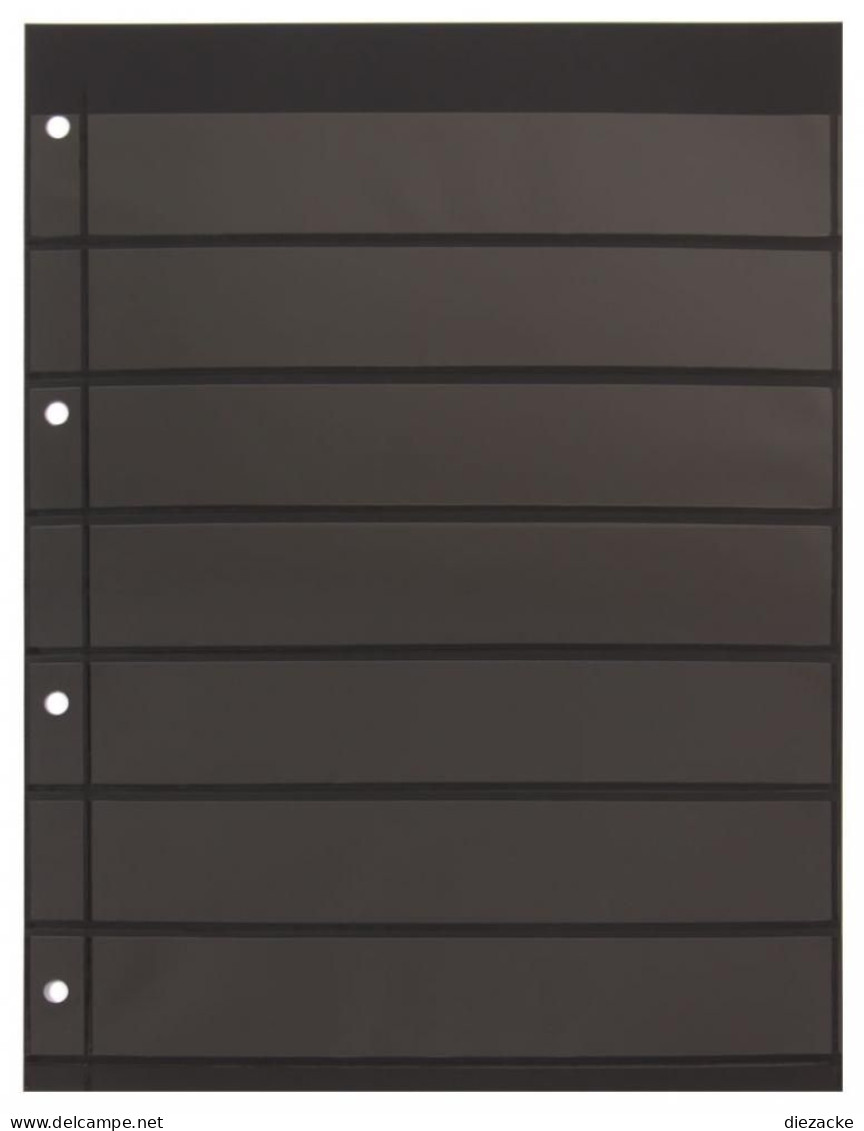 Kobra Einsteckblätter Schwarz E27 Mit 7 Streifen (10er Pack) Neu ( - Autres & Non Classés