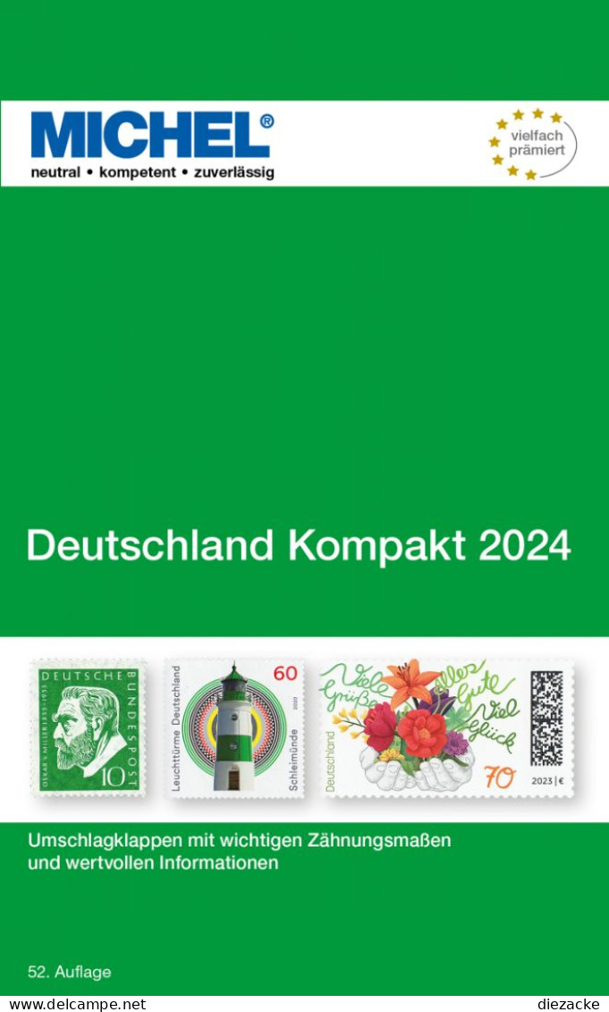 Michel Katalog Deutschland Kompakt 2024 Neu - Germany