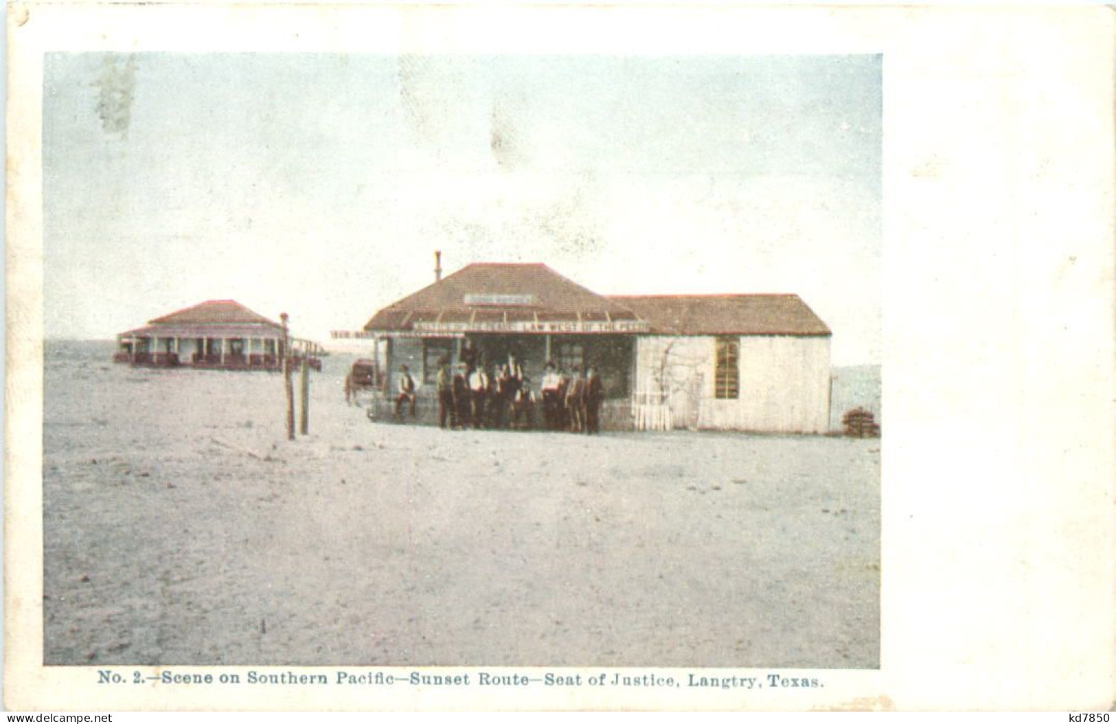 Scene On Southern Pacific - Langtry Texas - Other & Unclassified