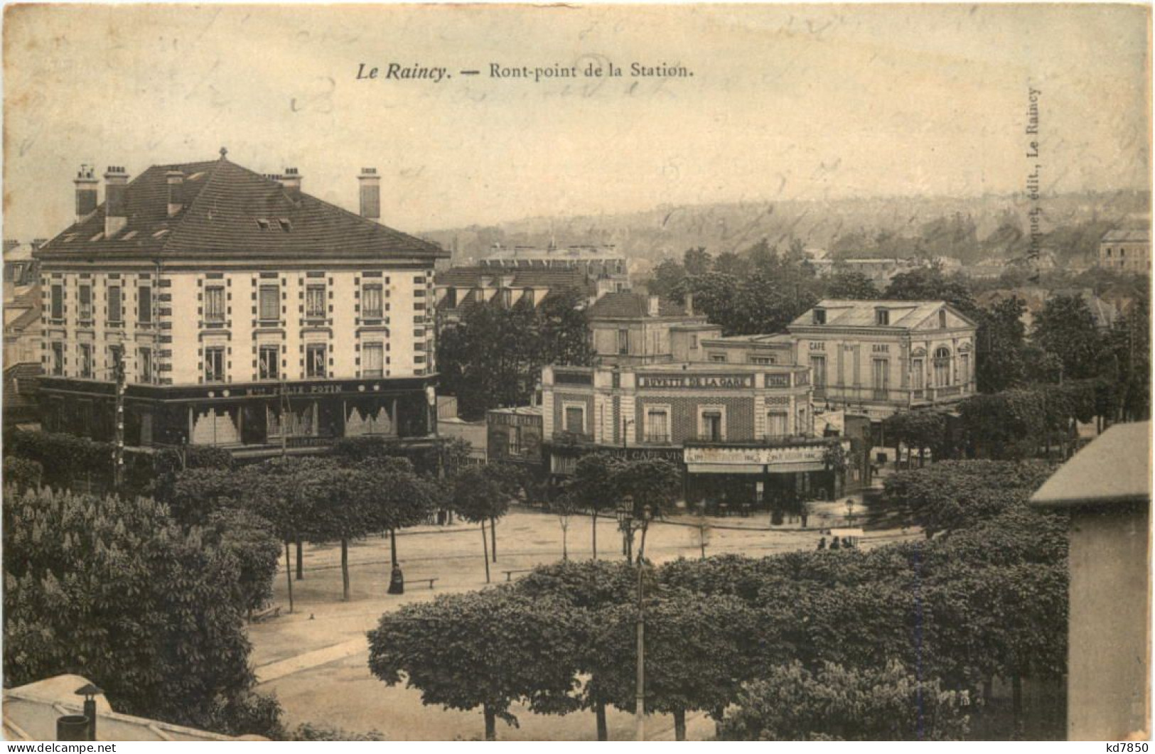 Le Raincy - Ront-point De La Station - Le Raincy