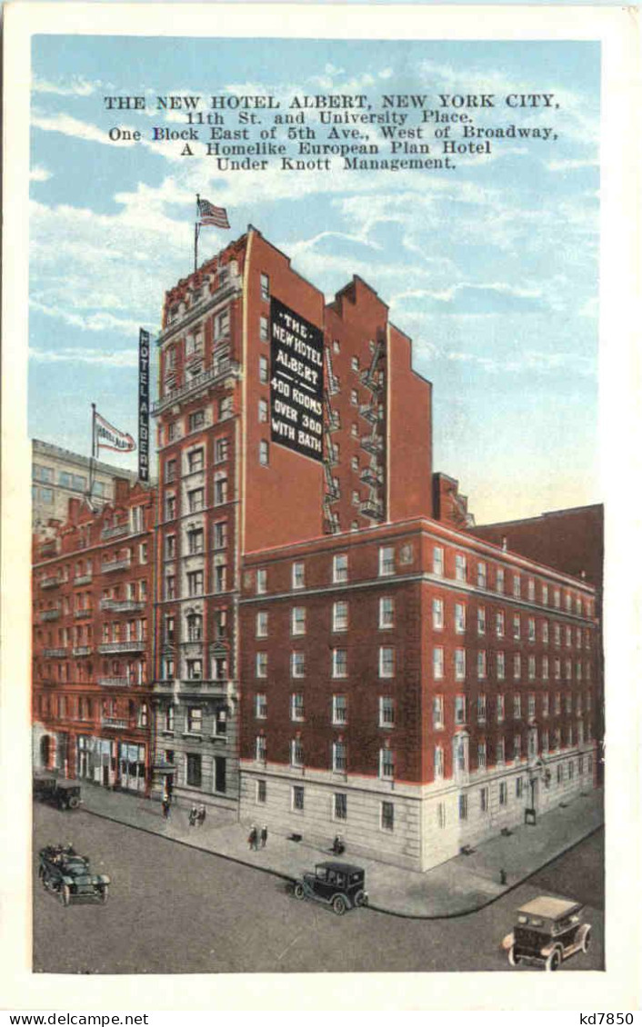 New York City - The New Hotel Albert - Autres & Non Classés