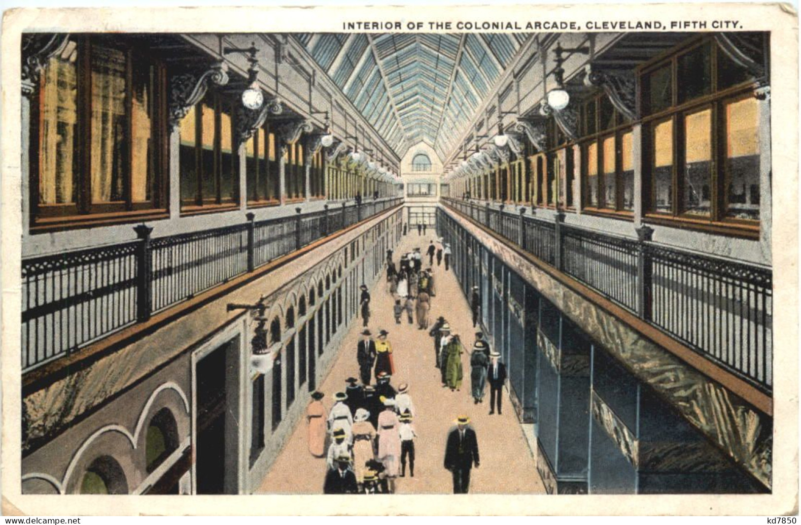 Cleveland - Interior Ofthe Colonial Arcade - Cleveland