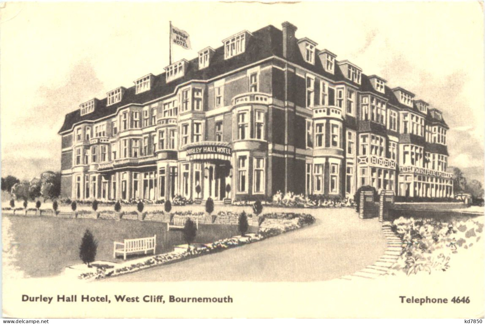 Bournemouth - Durley Hall Hotel - Bournemouth (vanaf 1972)