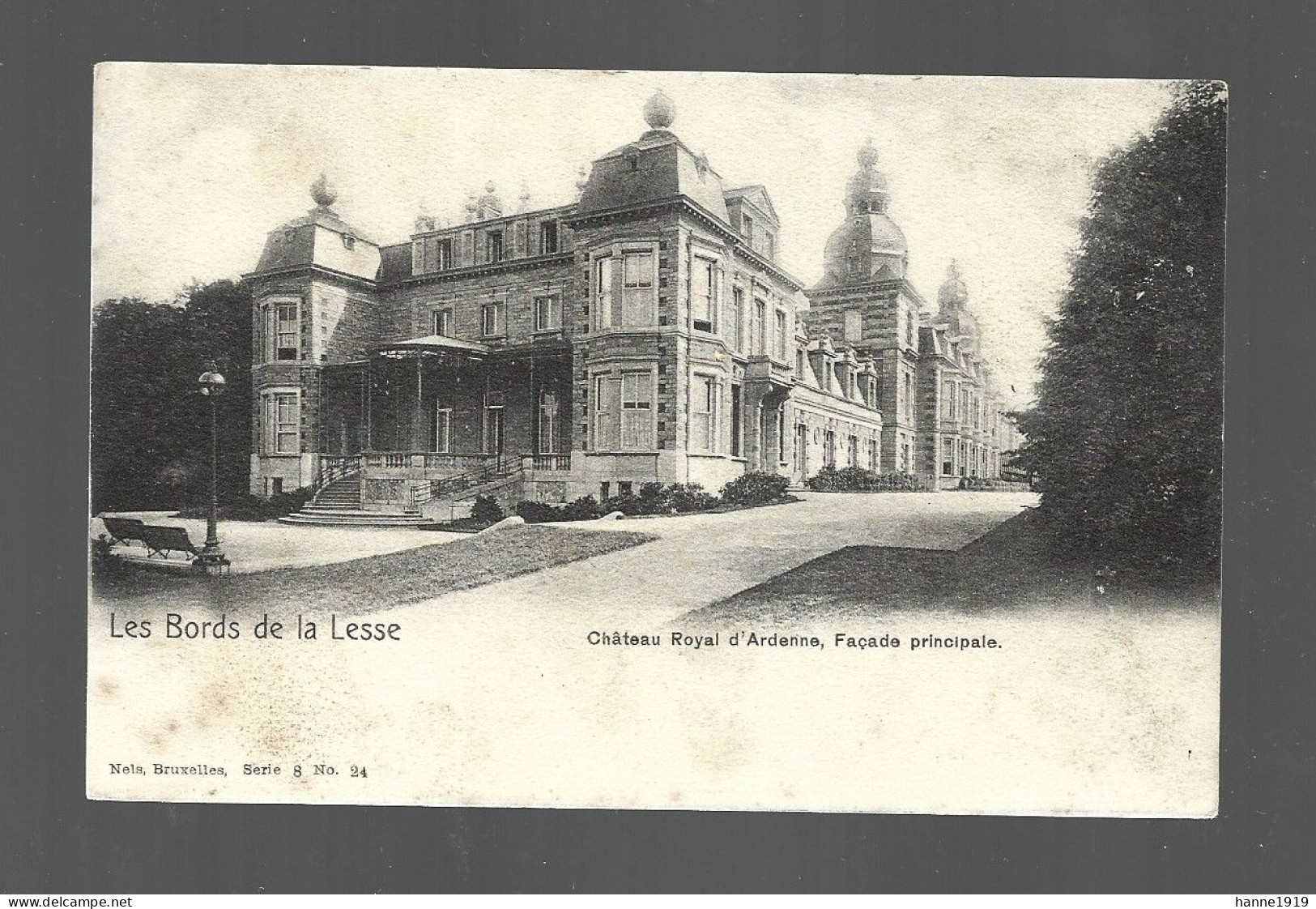 Houyet Chateau Royal D' Ardenne Façade Principale Les Bords De La Lesse Htje - Houyet