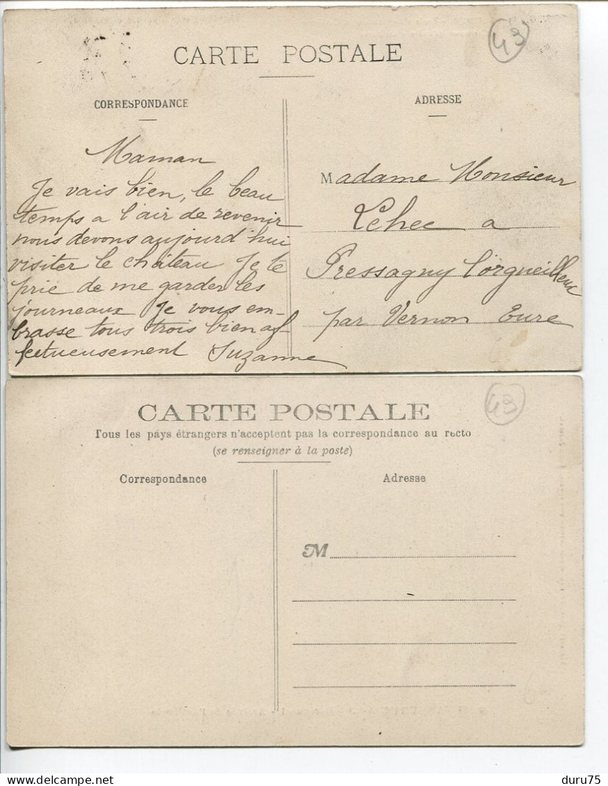 LOT 2 CPA * SAUMUR Ecole D'Application De Cavalerie Carrousel Militaire Artillerie & Carrousel Arrivée De L'Artillerie - Saumur