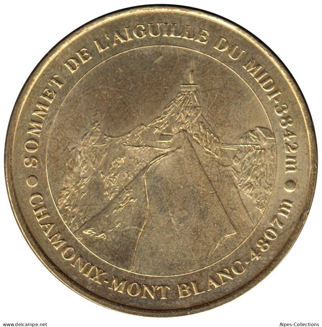 74-0230 - JETON TOURISTIQUE MDP - Sommet De L'aiguille Du Midi - 2000.1 - 2000