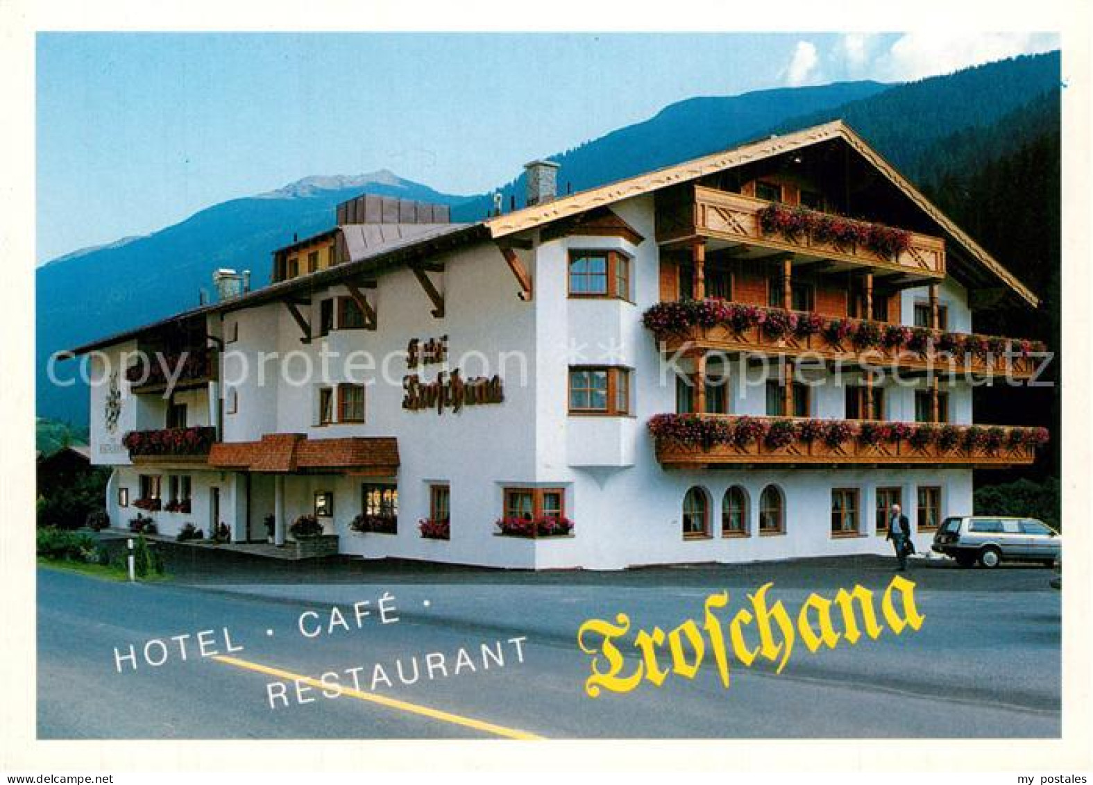 73614462 Flirsch Hotel Cafe Restaurant Troschana Flirsch - Autres & Non Classés