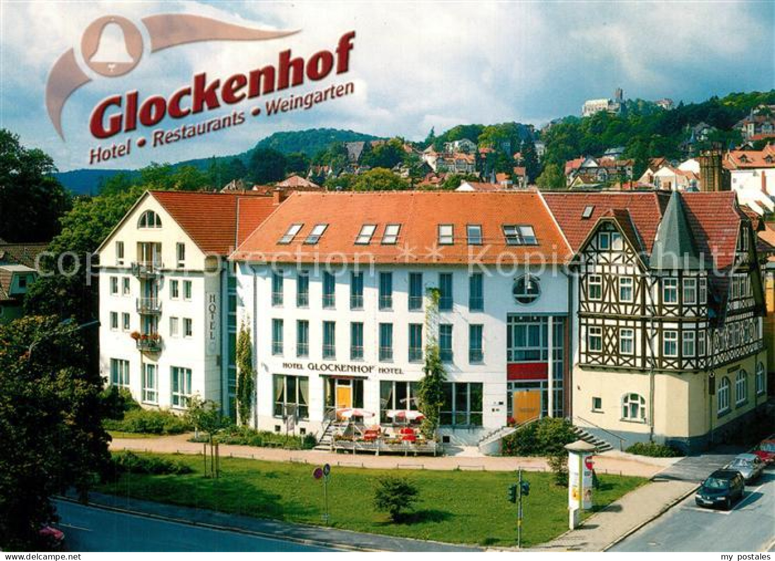 73614220 Eisenach Thueringen Glockenhof Hotel Restaurants Weingarten Eisenach Th - Eisenach