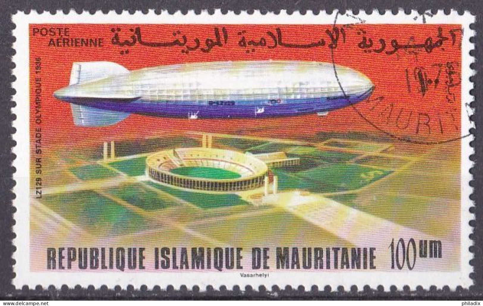 Mauretanien Marke Von 1976 O/used (A5-10) - Mauritanië (1960-...)